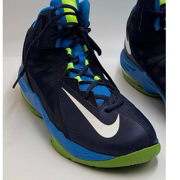 Nike Air Max Stutter Step 2 Mens Basketball Shoes Blue Green 653455-400 main image 7